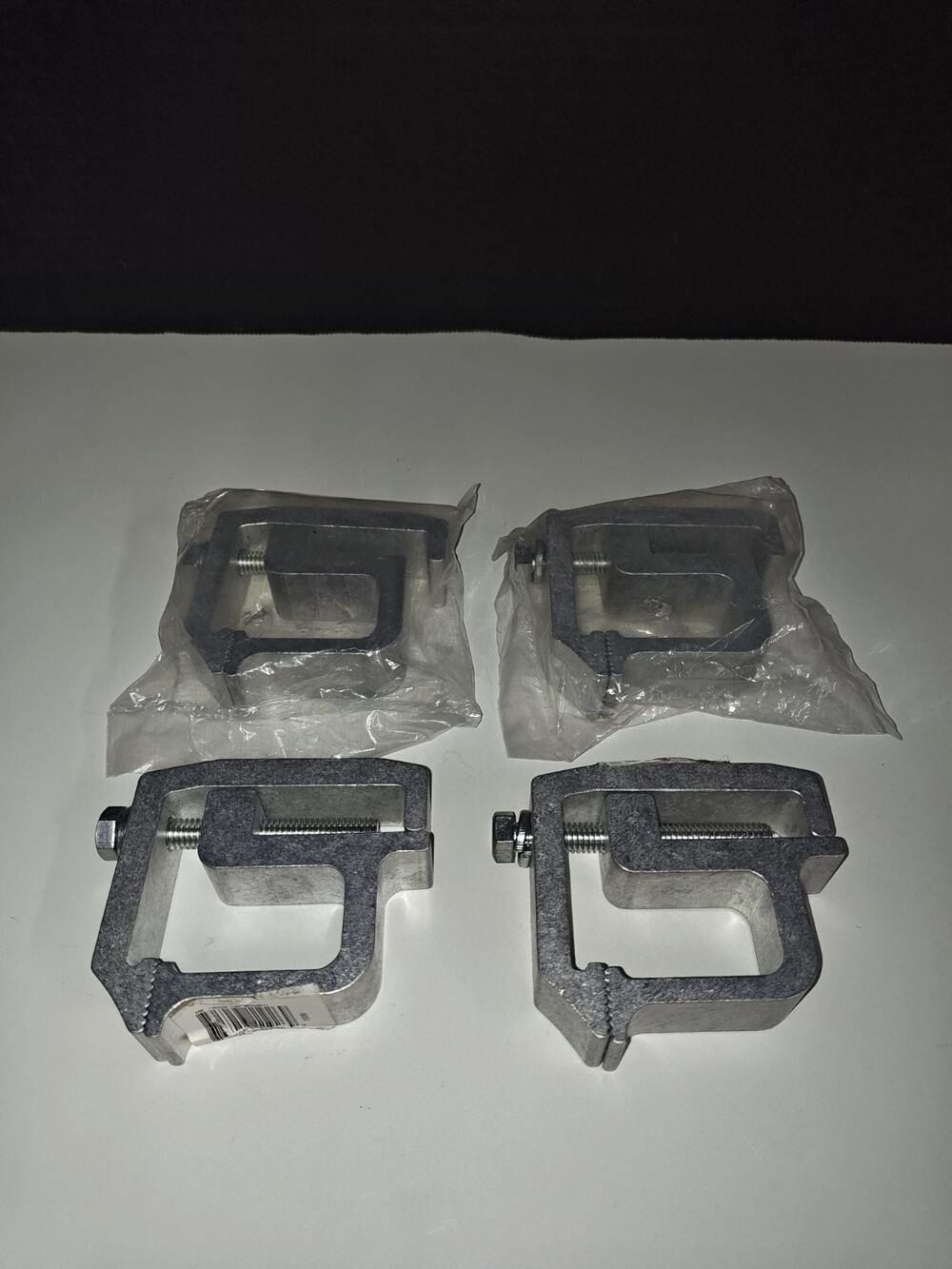 4 PCS Truck Cap Topper Camper Shell Mounting Clamps Heavy Duty 7/8"